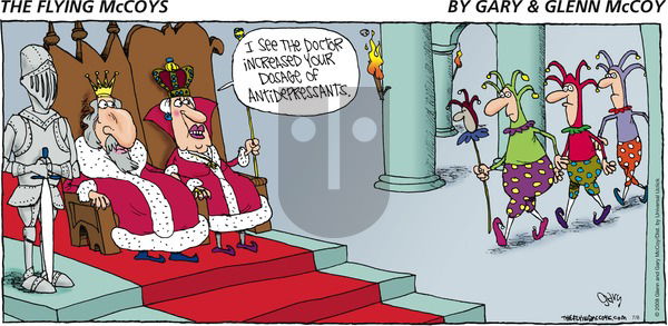 The Flying McCoys on Sunday July 8, 2012 Comic Strip