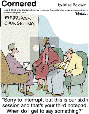 Cornered on Wednesday November 18, 2009 Comic Strip
