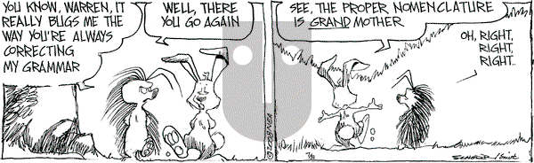 The Grizzwells on Thursday July 31, 2008 Comic Strip