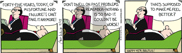 The Born Loser on Saturday May 15, 2010 Comic Strip