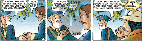 Alley Oop on Wednesday June 27, 2018 Comic Strip