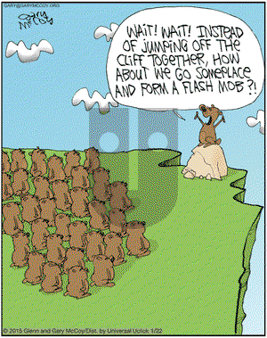 The Flying McCoys on Thursday January 22, 2015 Comic Strip