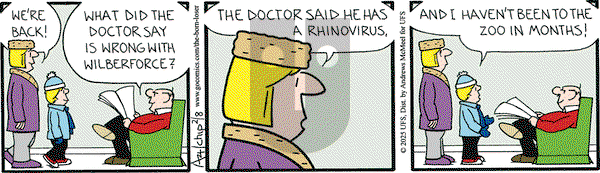 The Born Loser on Saturday February 8, 2025 Comic Strip