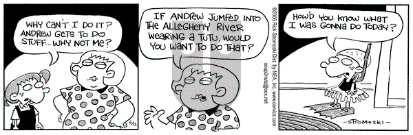 Soup to Nutz - Old on Monday June 12, 2006 Comic Strip