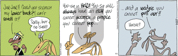 The Knight Life on Saturday August 2, 2014 Comic Strip