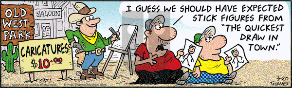 Frank and Ernest on Friday March 20, 2020 Comic Strip