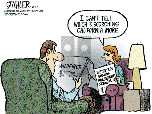 Jeff Stahler on Wednesday October 11, 2017 Comic Strip