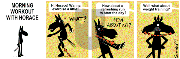 Dark Side of the Horse on Tuesday August 27, 2013 Comic Strip