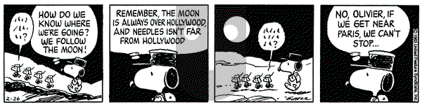 Peanuts on Saturday February 26, 1983 Comic Strip