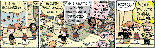 Wallace the Brave on Monday November 16, 2020 Comic Strip