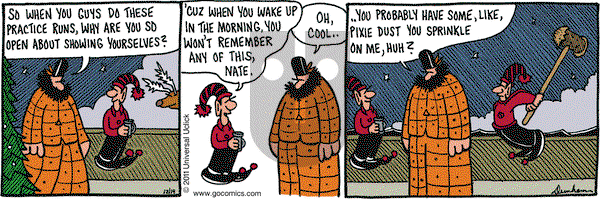 Overboard on Monday December 19, 2011 Comic Strip