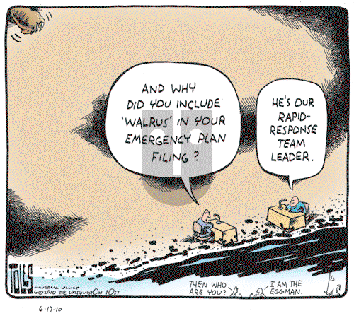 Tom Toles - Thursday June 17, 2010 Comic Strip