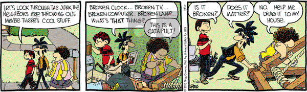 The Buckets on Saturday June 13, 2015 Comic Strip