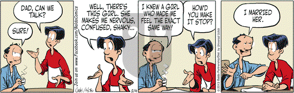 Baldo on Monday February 4, 2013 Comic Strip