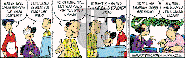 Baldo on Tuesday June 29, 2010 Comic Strip