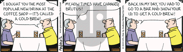 The Born Loser on Saturday July 6, 2019 Comic Strip