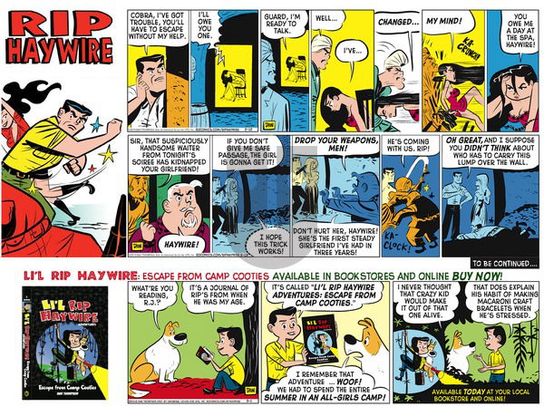 Rip Haywire on Sunday October 2, 2016 Comic Strip