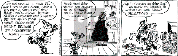 Heart of the City on Monday November 5, 2001 Comic Strip