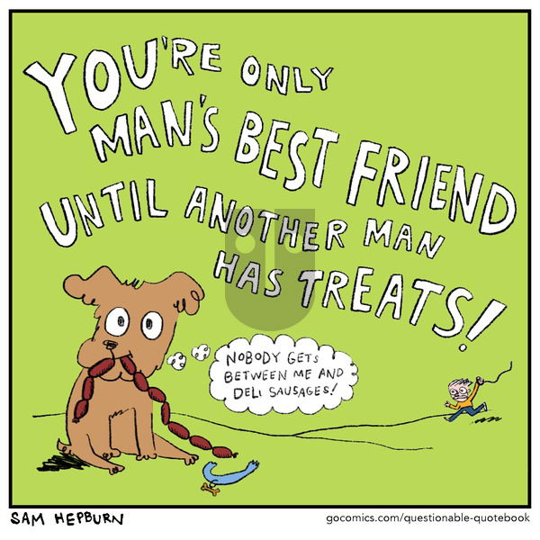 Questionable Quotebook - Sunday April 11, 2021 Comic Strip