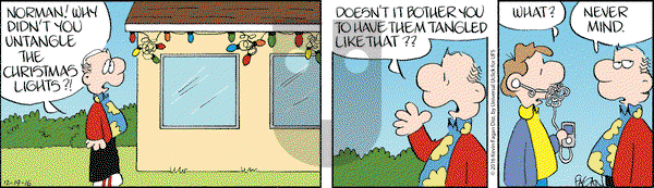 Drabble on Monday December 19, 2016 Comic Strip
