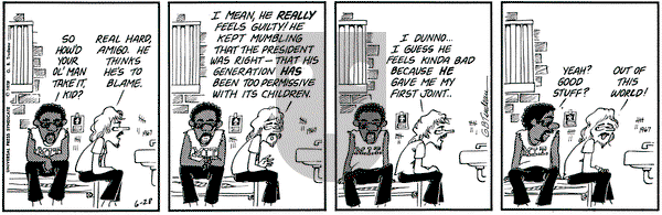 Doonesbury - Thursday June 28, 1973 Comic Strip