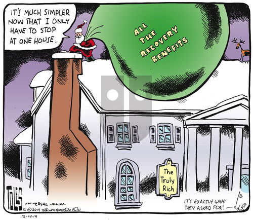 Tom Toles on Sunday December 14, 2014 Comic Strip