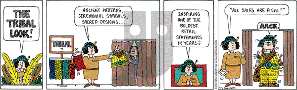 Cathy Classics on Saturday April 5, 2008 Comic Strip