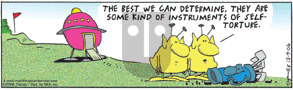Frank and Ernest - Saturday December 9, 2006 Comic Strip