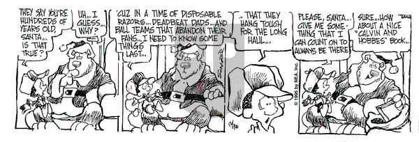 The Grizzwells on Saturday December 16, 1995 Comic Strip