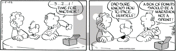 Drabble - Saturday January 5, 2002 Comic Strip