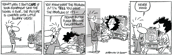 Baby Blues on Friday February 2, 1996 Comic Strip