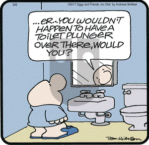 Ziggy on Monday March 6, 2017 Comic Strip