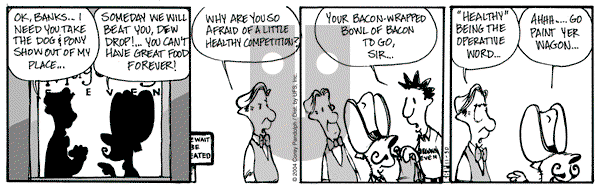 Barkeater Lake on Wednesday July 4, 2012 Comic Strip