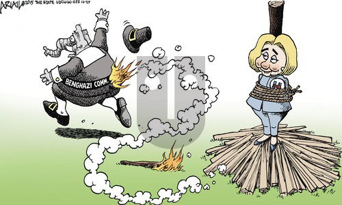 Robert Ariail - Sunday October 25, 2015 Comic Strip