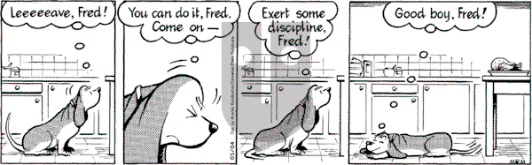 Fred Basset on Thursday May 4, 2006 Comic Strip