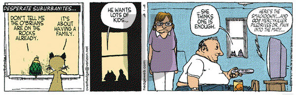Over the Hedge on Monday April 9, 2007 Comic Strip