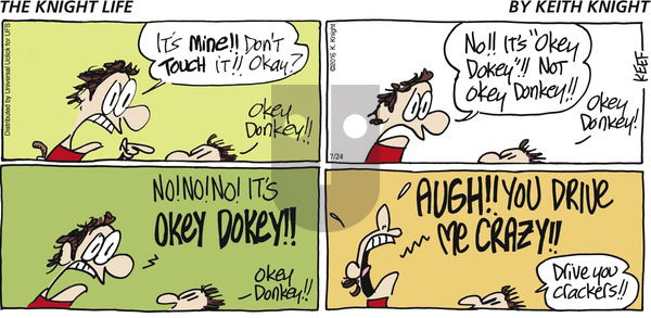 The Knight Life on Sunday July 24, 2016 Comic Strip