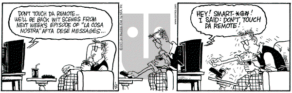 Monty on Tuesday May 13, 2003 Comic Strip