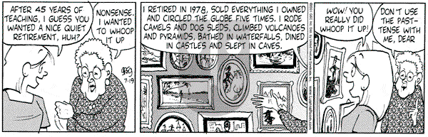 Luann on Thursday July 19, 2001 Comic Strip