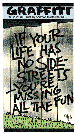 Graffiti on Tuesday September 16, 2025 Comic Strip