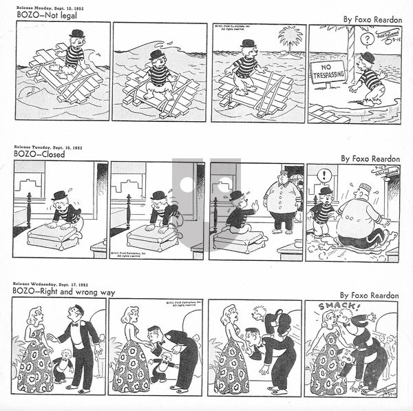 Bozo on Monday April 21, 2025 Comic Strip