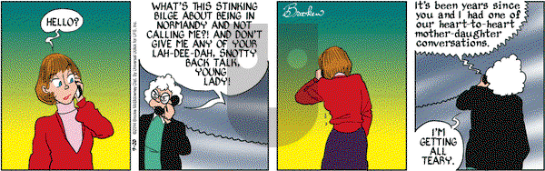 9 Chickweed Lane on Saturday September 20, 2014 Comic Strip