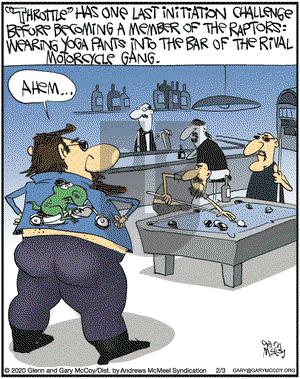 The Flying McCoys on Monday February 3, 2020 Comic Strip