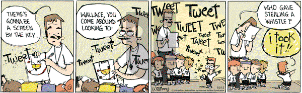Wallace the Brave on Friday October 12, 2018 Comic Strip