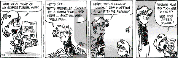 Heart of the City on Saturday April 17, 2004 Comic Strip