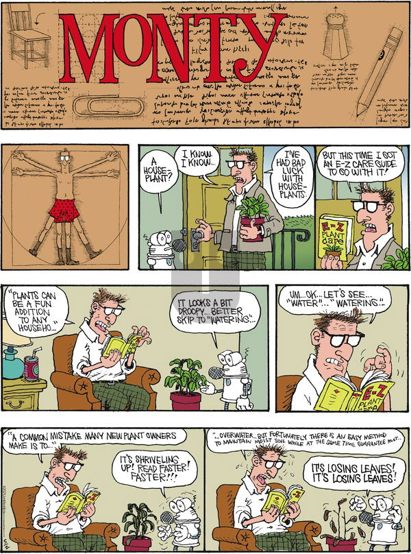 Monty on Sunday May 2, 2021 Comic Strip