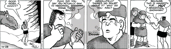 Alley Oop on Friday October 28, 2005 Comic Strip