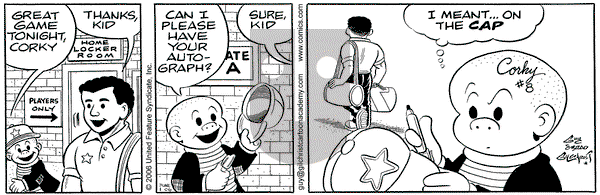 Nancy on Thursday June 1, 2006 Comic Strip