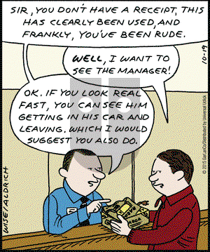 Real Life Adventures on Monday October 19, 2015 Comic Strip