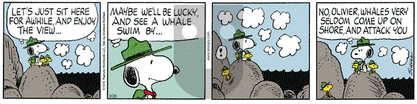 Peanuts on Wednesday March 26, 2025 Comic Strip